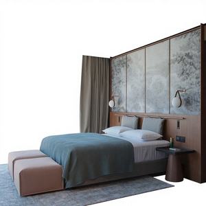 Juego de Muebles de Habitación de Hotel Modernos de Diseño Personalizado, Juego de Muebles de Dormitorio de Hotel de Lujo, Muebles de Hotel de Tamaño Completo - Product Image 6