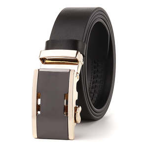 Ceinture automatique pour homme en cuir de vachette de première qualité, ceinture de travail en cuir véritable, IStapromo Gifts - Product Image 2