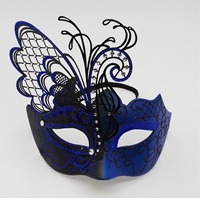 Masque masqué de carnaval vénitien pour hommes et femmes pour Halloween Mardi Gras et bal de promo en PVC pour couples
