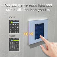 Interruptor Inteligente Lanbon L8 Productos de Domótica para el Hogar 1 2 3 4 Canales Interruptor de Luz Wifi Tuya Smart Life Home Assistant Alexa
