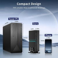 Meilleur mini PC de jeu MT300 I5 12400F I7 12700F I9 12900F avec cartes graphiques de jeu NVIDIA GeForce RTX 2060/3060/RTX4060TI/4070