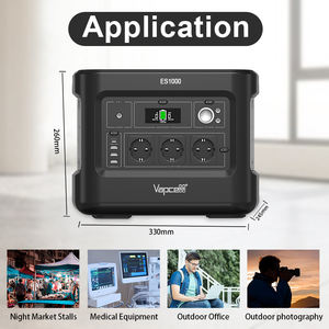 <span class=keywords><strong>DBK</strong></span> 20650 3200mAh 6S15P 21.6V 48000mAh (1036.8Wh)-मूल लिथियम आयन बैटरी के साथ Vapcell ES1000 पोर्टेबल बिजली की आपूर्ति - Product Image 5