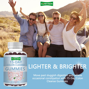 Les gommes de nettoyage du côlon Premium de 15 jours soutiennent la <span class=keywords><strong>santé</strong></span> digestive Suppléments naturels à action rapide - Product Image 5