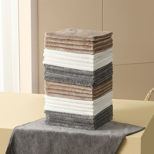 Serviettes en <span class=keywords><strong>microfibre</strong></span> à trame, très absorbantes, séchage rapide, chiffons de qualité supérieure pour cuisine, salle de bain, gym, douche, hôtel - Product Image 5