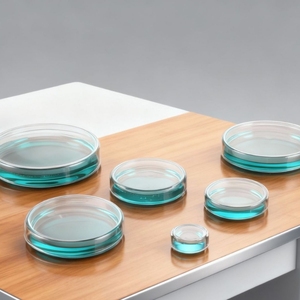 Boîtes de <span class=keywords><strong>Petri</strong></span> en verre borosilicaté à haute teneur en borosilicate, très demandées, pour la culture cellulaire ou microbienne - Product Image 3