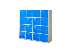 <span class=keywords><strong>Casier</strong></span> de sécurité moderne à 16 portes en métal et acier, petits compartiments, armoires de rangement pour supermarché, salle de sport et piscine - Product Image 5