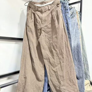 <span class=keywords><strong>Pantalones</strong></span> Vaqueros Anchos <span class=keywords><strong>de</strong></span> <span class=keywords><strong>Mezclilla</strong></span> Usados, Ropa Usada en Fardos, Estilo Cargo, Singapur, Dubái, para Mujer - Product Image 5