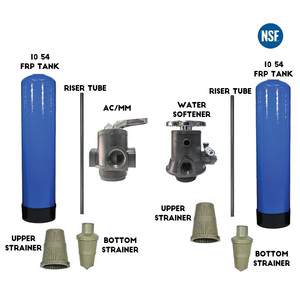 18x65 10*54 08*44 16*65 12*65 13*54 làm mềm carbon lọc cát sợi thủy tinh Bể áp lực FRP Bể áp lực để lọc - Product Image 2