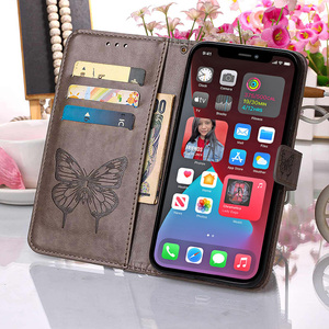 Thiết Kế Mới Mô Hình Bướm PU Da Lật Bìa Trường Hợp Đối Với Tecno Spark 10 Camon 19 Pro <span class=keywords><strong>Pop</strong></span> 6 Pro Văn Học Thiết Kế Trường Hợp - Product Image 4