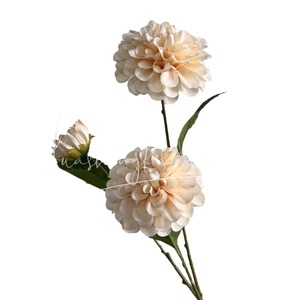 <b>Artificial</b> Dahlia Flowers Silk Scented Single Branch Wedding Home Decor G 01 - Product Image 5