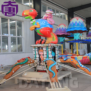 Ampoules LED colorées et étanches, idéales pour les équipements de divertissement de parc à nuit, dinosaure rotatif avec lumières ponctuelles, à vendre - Product Image 5