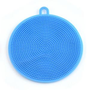Tapis isolant thermique et lingettes de cuisine en silicone multicolores de forme ronde, vente chaude - Product Image 5