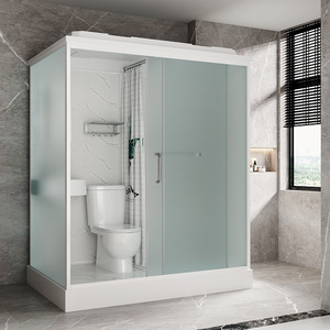 Módulo de Baño Prefabricado Todo en Uno, Fácil de Instalar, Módulo de Baño Completo, Cuarto de Ducha Integrado, Unidad de Baño Integrada - Product Image 5