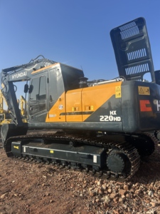Máy xúc Hyundai R220 cũ năm 2023, hệ thống thủy lực không rò rỉ dầu, công suất mạnh mẽ, có thể kiểm tra, sẵn hàng, giao nhanh - Product Image 4