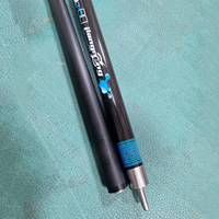 Naipni Queue de billard professionnelle en fibre de verre et de carbone, différentes couleurs, 12.5mm, bâton de billard 1/2