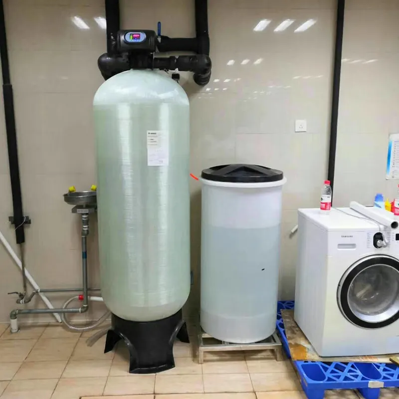 Sand Media And Activated Carbon Filter Frp Tank Runxin Automatic Filter Valve Water Softener System