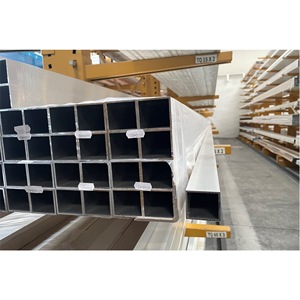 Alluminum Extruded 6000mm Long <b>Frame</b> in 10x10x1 150x150x2.5mm Sizes 6060 T5 Alloy Bending Processed - Product Image 2