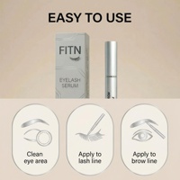 Sérum pour cils et sourcils à base d'extraits végétaux naturels et de peptides, pour des cils plus longs et plus épais, des sourcils plus fournis, sans prostaglandine, vente en gros en marque blanche