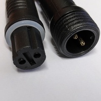 Guirnalda de Luces LED Cálidas IP65 de 12 Metros, 180 LED, Cable de PVC Negro, 230V, con Función de Destello Automático, para Decoración Navideña en Exteriores y Edificios Comerciales