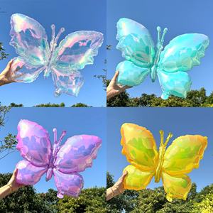 Ballons de fête transparents colorés en forme de cœur, d'étoile, de bonbon, de papillon, de coquille, de sirène, <span class=keywords><strong>ballon</strong></span> en feuille, vente en <span class=keywords><strong>gros</strong></span> - Product Image 2