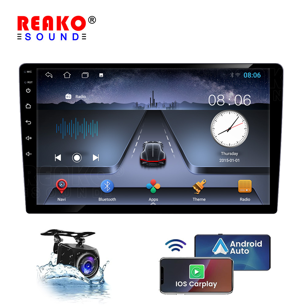 Autoradio Touchscreen 7 Pollici Con CarPlay E Android Auto Wireless – Bluetooth 5.0, FM, AUX, Per Tutte Le Auto 12-24V