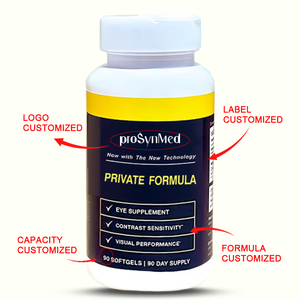 Suplemento para el Cuidado de la Salud Ocular OEM ODM con Luteína y Zeaxantina, Complejo de Carotenoides, Vitaminas, Cápsulas Blandas para la Visión - Product Image 6