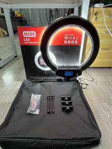 Nuevo M18S 18 pulgadas 45cm logotipo personalizado anillo de luz Universal teléfono móvil <span class=keywords><strong>Tik</strong></span> <span class=keywords><strong>Tok</strong></span> transmisión en vivo Selfie anillo de luz para maquillaje - Product Image 5