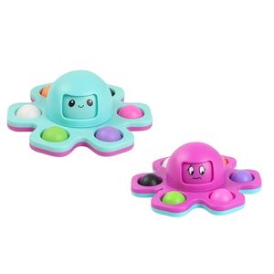 Nouveau porte-clés sac à dos <span class=keywords><strong>pieuvre</strong></span> mini <span class=keywords><strong>pop</strong></span> fidget pour étudiants, cadeau, prix à bulles pour jouet d'enfant, gyroscope de décompression pour les doigts - Product Image 5