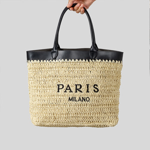 <span class=keywords><strong>Bolsos</strong></span> de Mano de Lujo Hechos a Mano PARIS <span class=keywords><strong>MILANO</strong></span> con Asa de PU, Cierre de Botón y Dos Asas para Mujer - Forro de Poliéster - Product Image 3