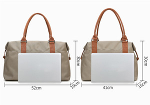 Borsa da viaggio Weekender personalizzata di grande capacità separazione bagnata e asciutta borsa da viaggio impermeabile <span class=keywords><strong>oxford</strong></span> borsone sportivo da palestra - Product Image 2
