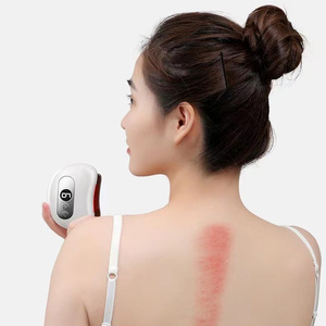 LSF-888 Massager mini điện chăm sóc sức khỏe trở lại Vai unblocking kinh tuyến rung massager bian đá gua SHA thiết bị - Product Image 6