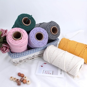 ไหมพรมคอตตอนสำหรับถักมือ ลดราคาถูก นุ่ม 8 เส้น  ไม่เป็นขุย 100% อะคริลิก - Product Image 5