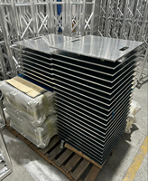 Structure de scène DJ ronde portable en alliage d'aluminium de haute qualité pour événements, support d'éclairage circulaire en aluminium