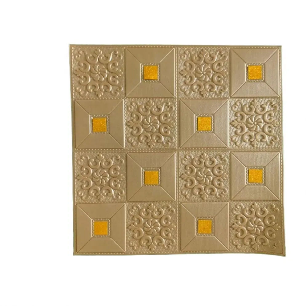 New design peel and stick tile foam wall stickers 3d ceiling Wallpaper Wallpaper bricks wall
