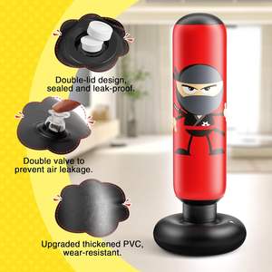 <span class=keywords><strong>Sac</strong></span> <span class=keywords><strong>de</strong></span> <span class=keywords><strong>frappe</strong></span> gonflable en PVC pour le kick-boxing, <span class=keywords><strong>sac</strong></span> <span class=keywords><strong>de</strong></span> <span class=keywords><strong>frappe</strong></span> autoportant avec remplissage d'air, pour la libération du stress et l'entraînement - Product Image 5