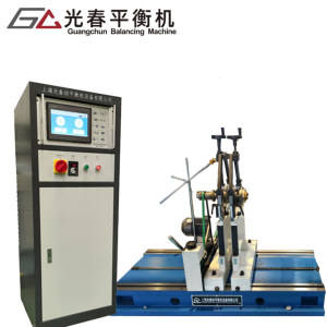 ISO 및 CE 인증 모터 구동 스핀들 특수 동적 밸런싱 머신 벨트 구동 1년 보증 포함 - Product Image 2