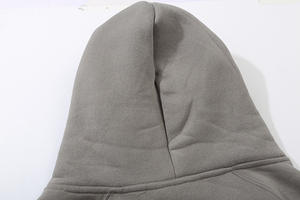 Sweat-shirt à capuche surdimensionné en coton 100% de haute qualité, personnalisé avec un logo streetwear, pour homme, décontracté, doublé, écologique, pour l'automne - Product Image 4