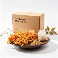 Extrait de Cordyceps Militaris en poudre de qualité alimentaire, capsules d'extrait de Cordyceps Militaris, fourniture directe d'usine