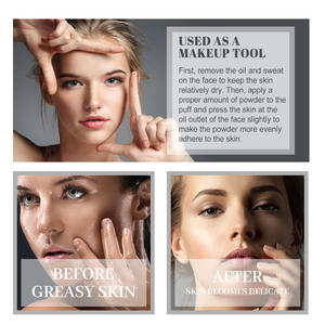 2025 Venta caliente Etiqueta Privada maquillaje facial polvo suelto 3 colores mate Control de aceite ajuste facial polvo suelto - Product Image 3