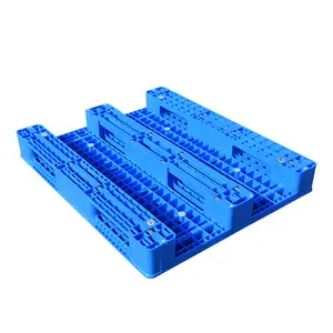 HDPE or PP Virgin Material Size 1200-1000-150 with 8PCS Steel Tubes Rack Load 1t heavy duty Plastic Pallet