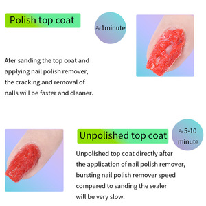 Dissolvant de vernis gel Magic Burst, nettoyant pour couche collante, dégraissant pour ongles, dissolvant de vernis <span class=keywords><strong>semi</strong></span>-<span class=keywords><strong>permanent</strong></span> UV Gellak - Product Image 2