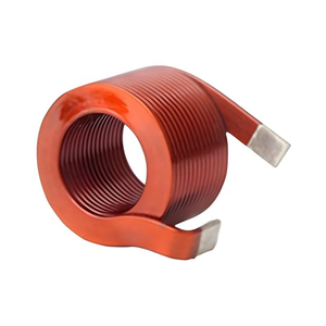 Bobine de chauffage par <span class=keywords><strong>induction</strong></span> plat fil d'aluminium émaillé à ressort automatique fil de cuivre émaillé pour alimentation <span class=keywords><strong>convertisseur</strong></span> DC/DC - Product Image 1