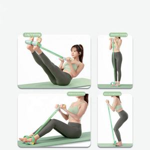 All'ingrosso per il Fitness bruciante grasso del pedale Sit up Assist Booster esercizio di tirare la corda pedale quattro tubo tenditore per le donne - Product Image 3