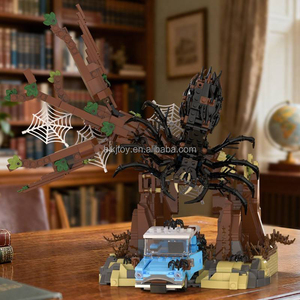 Juguete Educativo de Bricolaje, Animales, Personajes de Películas de Terror, Criatura Mágica, Decoración de Halloween, Araña Gigante para Construir - Product Image 6