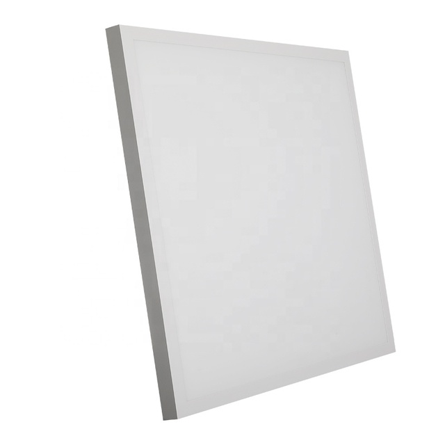 Modern 40W 100LM/W LED Wall Panel Surface Mounted 600x600 Aluminum Ceiling Light with SMD2835 2x2 Led Panel White Color