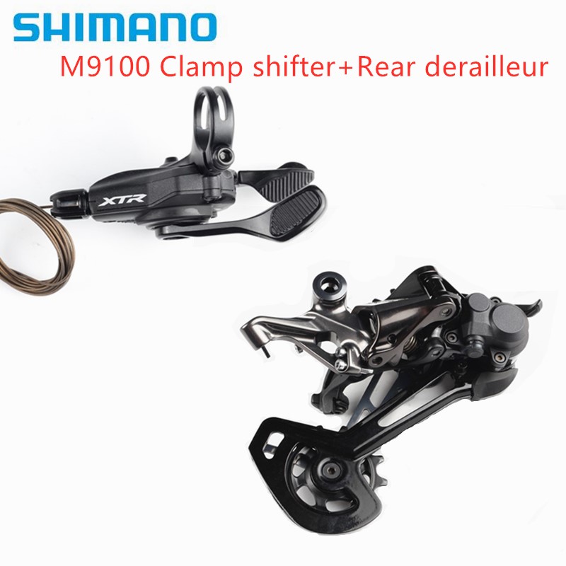 SHIMANO XTR M9100用12速フロントシフター + リアデレイラーグループ