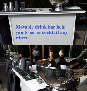 Barra Móvil Plegable Multifuncional para Bebidas con Logo Personalizado para Tienda de Licores - Product Image 5