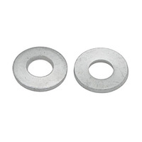 Custom Made Large Steel Wedge DIN 2-Hole Oval Shim Gasket Fender Hardened Steel Washers Zinc Finish