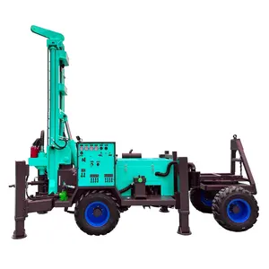 200m 300m Deep Hole Well Drilling Water Drilling Machine For Underground Borehole Equipments