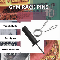 Al por mayor, pasador de peso de acero para rack de sentadillas y barra, accesorio de carga para entrenamiento de fuerza en gimnasio